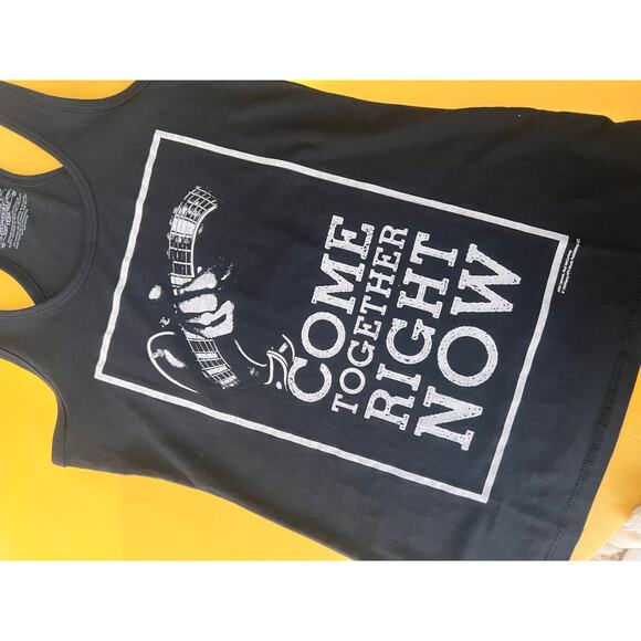 John Lennon & Paul McCartney Come Together Right Now Vintage Concert Tee Black L - Picture 6 of 6